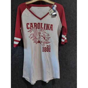 university of south carolina Womens 3/4 Sleeve T-shirt New With Tags size medium